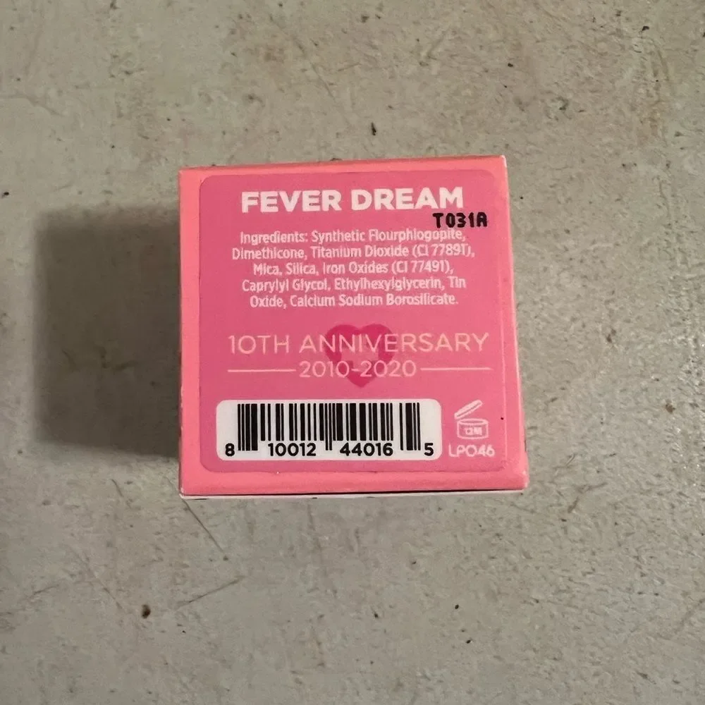 SugarPill Collectors PR Box Collection FEVER DREAM Loose Eyeshadow BRAND NEW